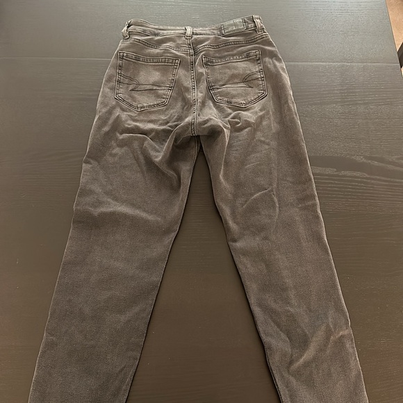 Vintage gray black wash American Eagle jeans. - Picture 4 of 5